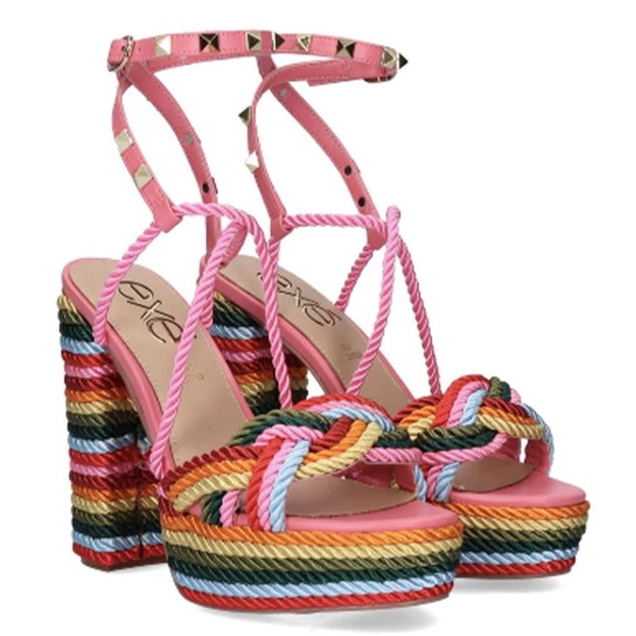 EXE    
Women's Brianna Heels In Multi Color new no box size 7 - Picture 4 of 9